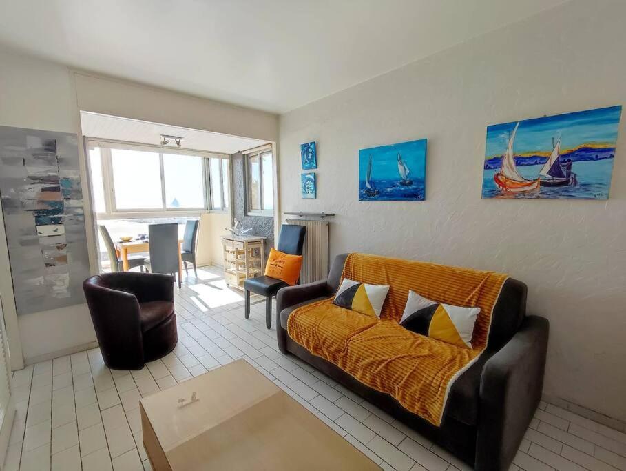Magnifique Vue Mer Avec Une Chambre - Nouria 55 - Canet-en-Roussillon Zewnętrze zdjęcie